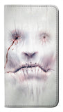 Google Pixel 6 PU Leather Flip Case Horror Face