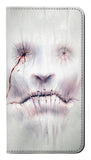 Samsung Galaxy A13 4G PU Leather Flip Case Horror Face