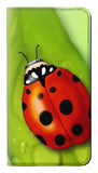 Google Pixel 6 Pro PU Leather Flip Case Ladybug