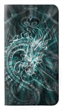 LG Stylo 6 PU Leather Flip Case Digital Chinese Dragon