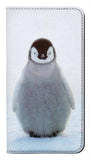 Samsung Galaxy A42 5G PU Leather Flip Case Penguin Ice