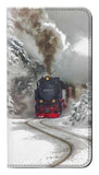Samsung Galaxy Note9 PU Leather Flip Case Steam Train