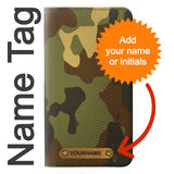 Samsung Galaxy S21 5G PU Leather Flip Case Camo Camouflage Graphic Printed with leather tag