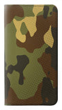 Samsung Galaxy S21+ 5G PU Leather Flip Case Camo Camouflage Graphic Printed