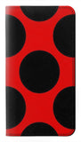 Motorola Moto G50 PU Leather Flip Case Lady bug Dot Pattern