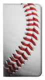 LG Velvet PU Leather Flip Case New Baseball
