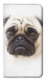 Samsung Galaxy Galaxy Z Flip 5G PU Leather Flip Case Pug Dog