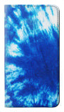 Apple iPhone 14 PU Leather Flip Case Tie Dye Blue