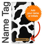 iPhone 13 Pro Max PU Leather Flip Case Seamless Cow Pattern with leather tag