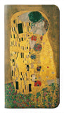 iPhone 12 Pro, 12 PU Leather Flip Case Gustav Klimt The Kiss