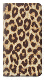  Moto G8 Power PU Leather Flip Case Leopard Pattern Graphic Printed