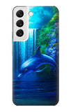  Moto G8 Power Hard Case Dolphin