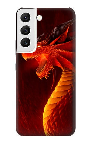  Moto G8 Power Hard Case Red Dragon