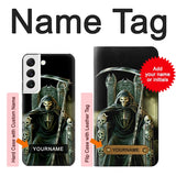  Moto G8 Power Hard Case Grim Reaper Skeleton King with custom name