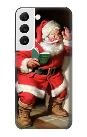 Samsung Galaxy S22 5G Hard Case Santa Claus Merry Xmas