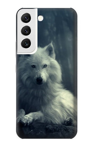  Moto G8 Power Hard Case White Wolf