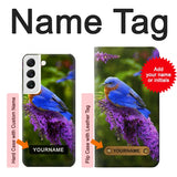  Moto G8 Power Hard Case Bluebird of Happiness Blue Bird with custom name