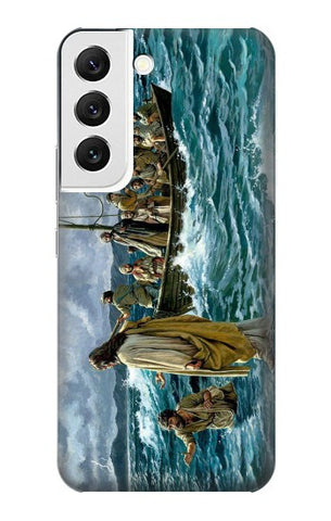  Moto G8 Power Hard Case Jesus Walk on The Sea