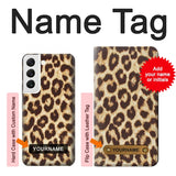  Moto G8 Power Hard Case Leopard Pattern Graphic Printed with custom name