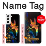  Moto G8 Power Hard Case Tinkerbell Magic Sparkle with custom name