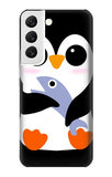  Moto G8 Power Hard Case Cute Baby Penguin