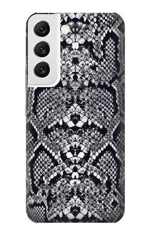 Samsung Galaxy S22 5G Hard Case White Rattle Snake Skin