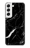  Moto G8 Power Hard Case Black Marble Graphic Printed