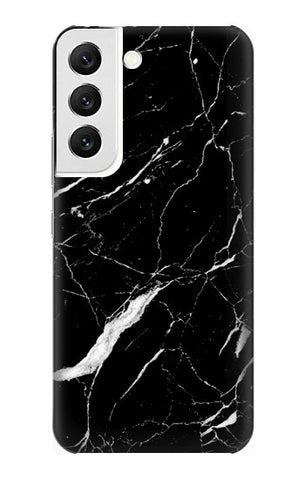  Moto G8 Power Hard Case Black Marble Graphic Printed