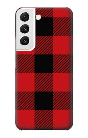  Moto G8 Power Hard Case Red Buffalo Check Pattern