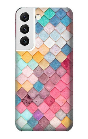Samsung Galaxy S22 5G Hard Case Candy Minimal Pastel Colors