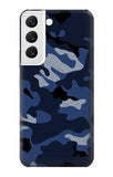  Moto G8 Power Hard Case Navy Blue Camouflage