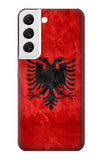  Moto G8 Power Hard Case Albania Red Flag