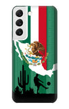  Moto G8 Power Hard Case Mexico Football Flag