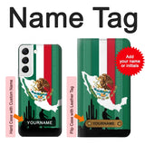  Moto G8 Power Hard Case Mexico Football Flag with custom name