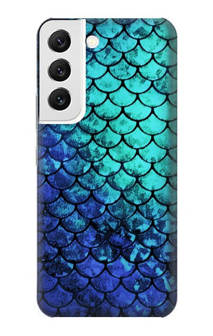  Moto G8 Power Hard Case Green Mermaid Fish Scale