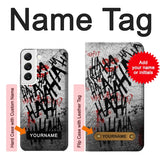  Moto G8 Power Hard Case Joker Hahaha Blood Splash with custom name