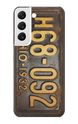  Moto G8 Power Hard Case Vintage Car License Plate