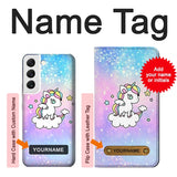  Moto G8 Power Hard Case Cute Unicorn Cartoon with custom name