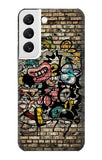 Samsung Galaxy S22 5G Hard Case Graffiti Wall