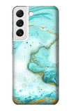  Moto G8 Power Hard Case Green Marble Graphic Print