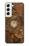  Moto G8 Power Hard Case Clock Gear Streampunk