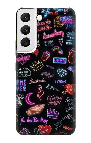  Moto G8 Power Hard Case Vintage Neon Graphic