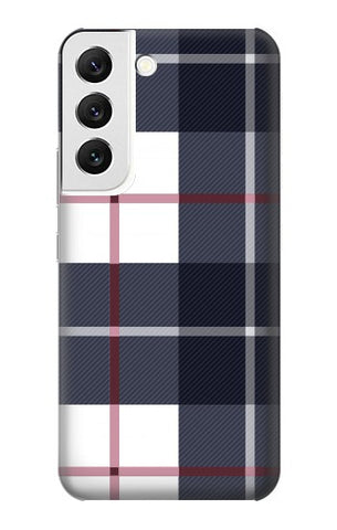  Moto G8 Power Hard Case Plaid Fabric Pattern