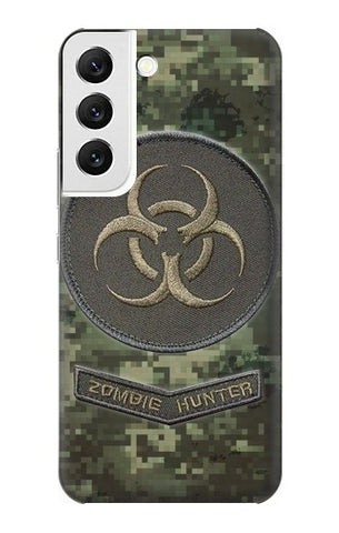 Samsung Galaxy S22 5G Hard Case Biohazard Zombie Hunter Graphic