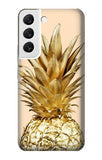  Moto G8 Power Hard Case Gold Pineapple