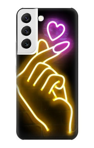  Moto G8 Power Hard Case Cute Mini Heart Neon Graphic