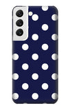  Moto G8 Power Hard Case Blue Polka Dot