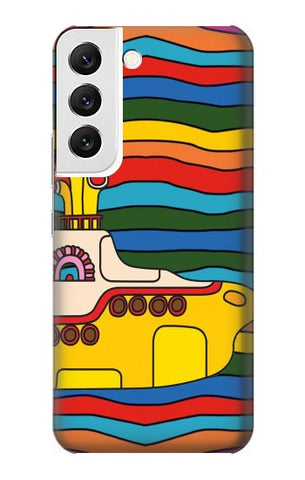  Moto G8 Power Hard Case Hippie Yellow Submarine