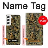  Moto G8 Power Hard Case William Morris Forest Velvet with custom name