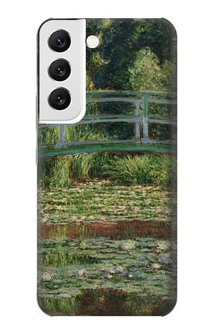 Samsung Galaxy S22 5G Hard Case Claude Monet Footbridge and Water Lily Pool